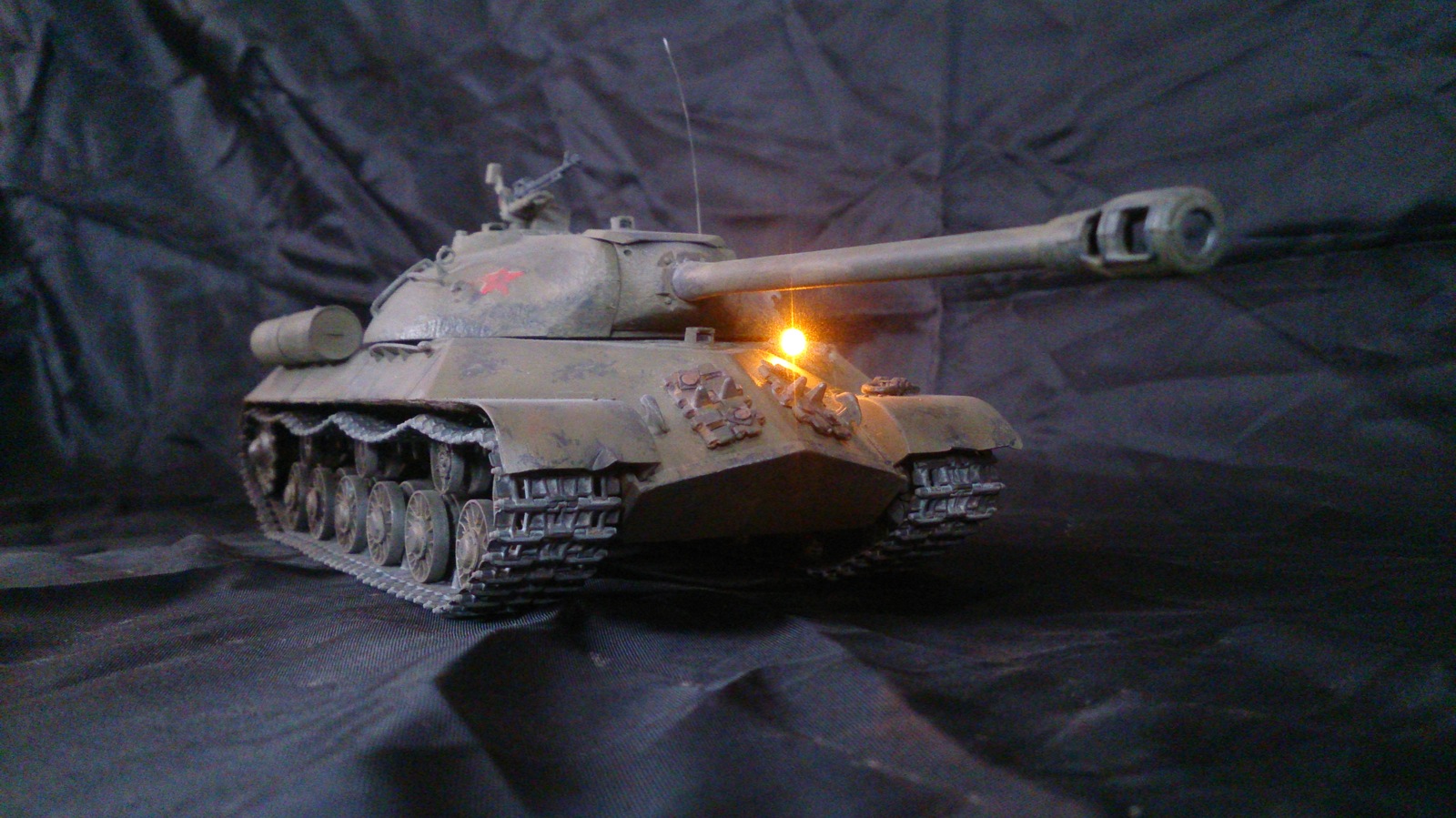 My little IS-3 - My, IS-3, Tamiya, Modeling, Electrification, Video, Longpost