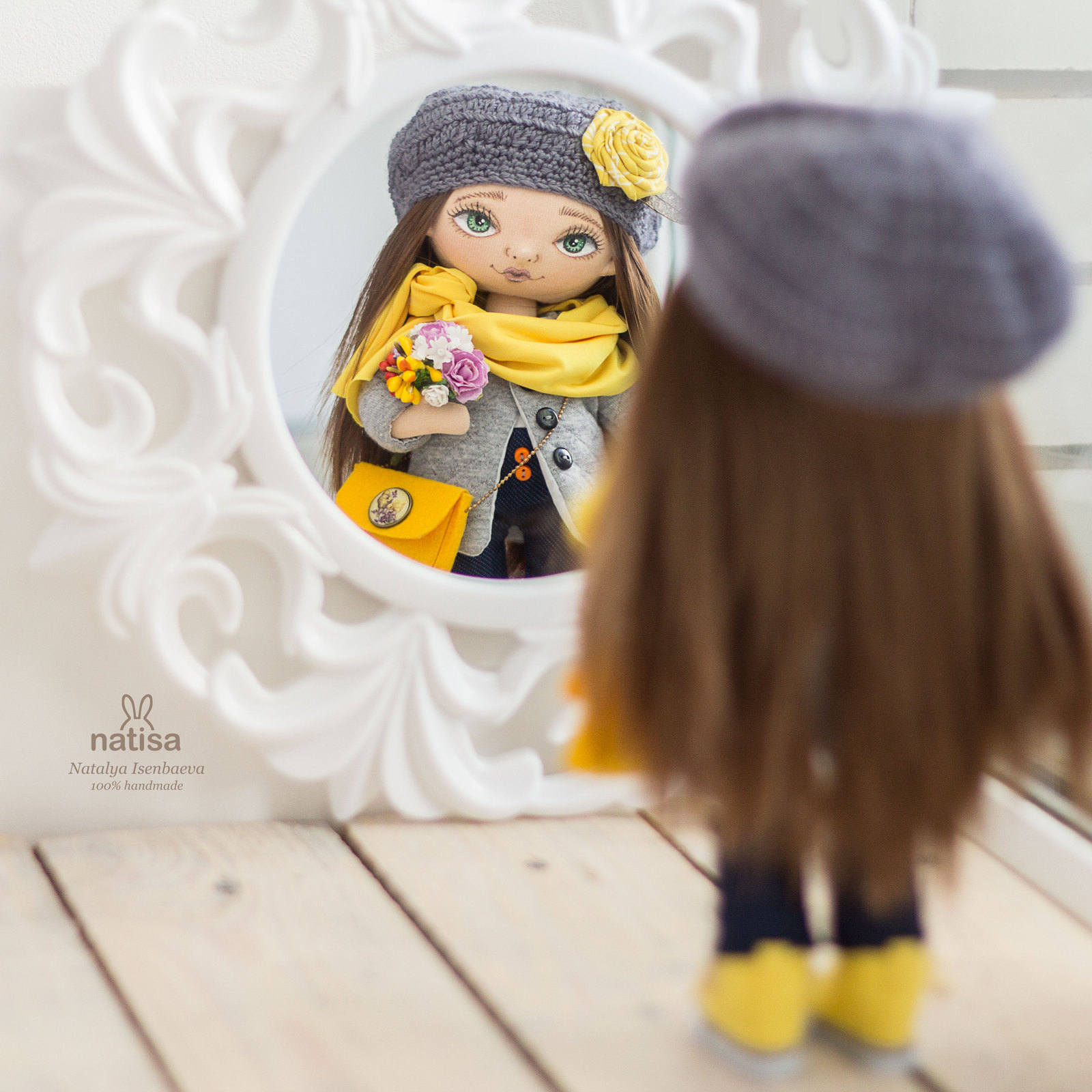 Flavia - My, Doll, Handmade, Textile doll, Longpost