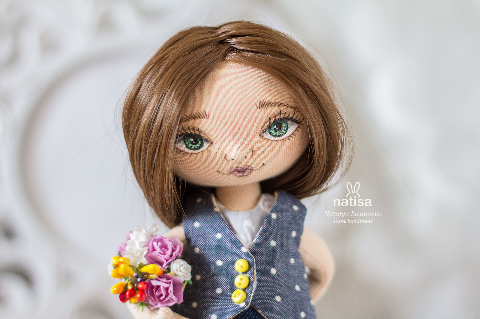 Flavia - My, Doll, Handmade, Textile doll, Longpost