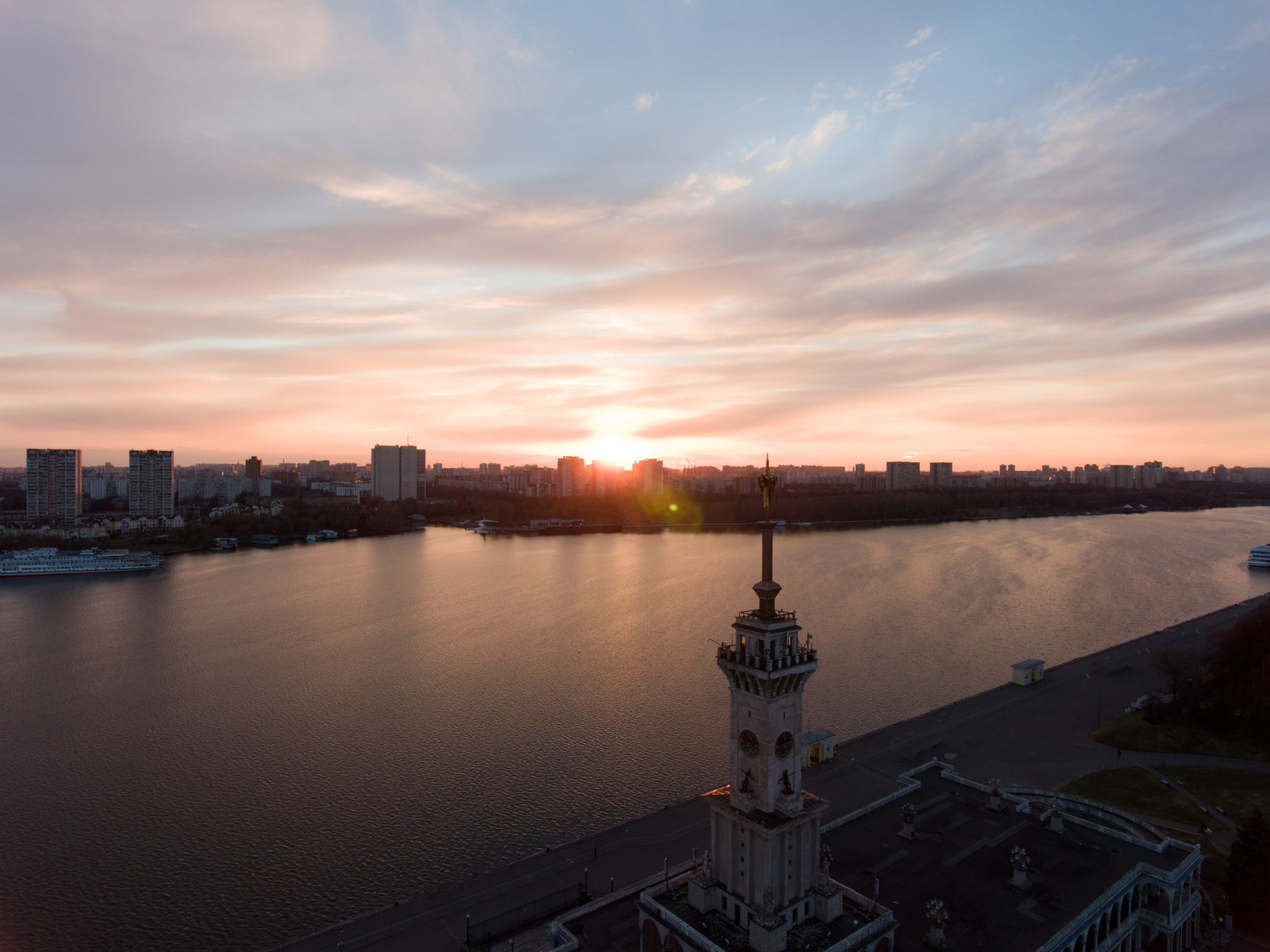 Battle of sunsets - My, Battle of sunsets, The photo, Quadcopter