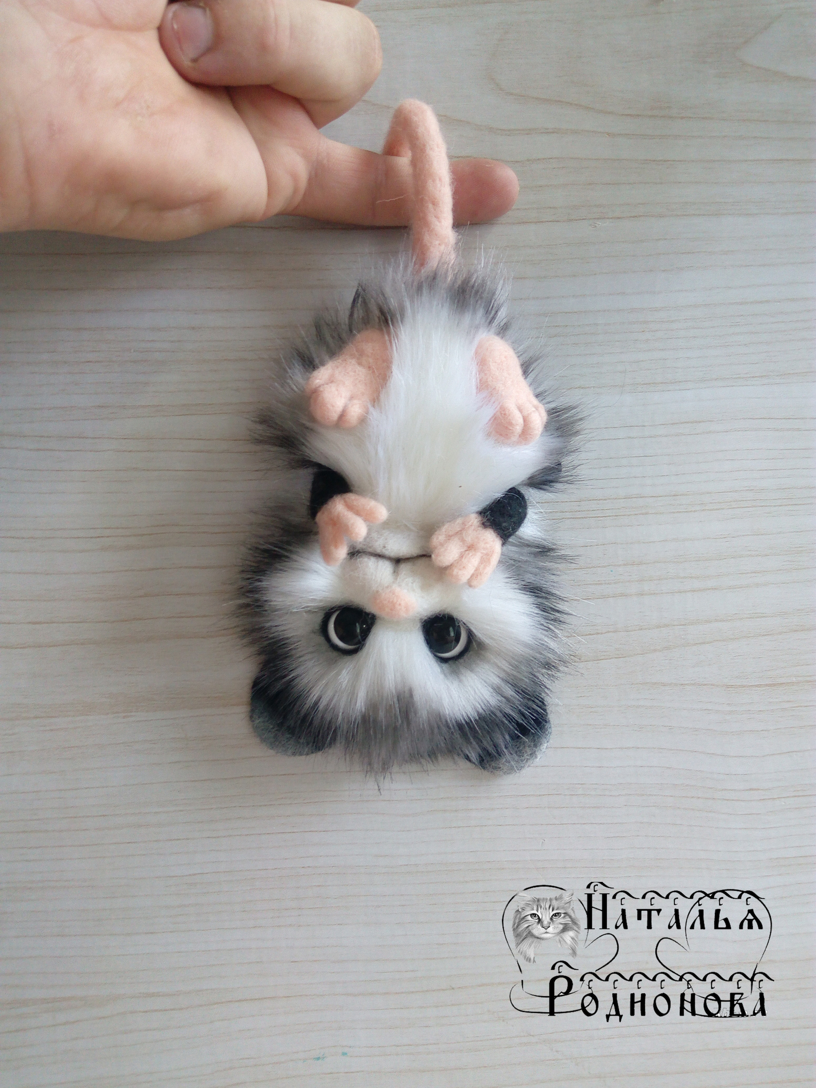 Brooch possum - My, , Brooch, , Handmade, , , Longpost