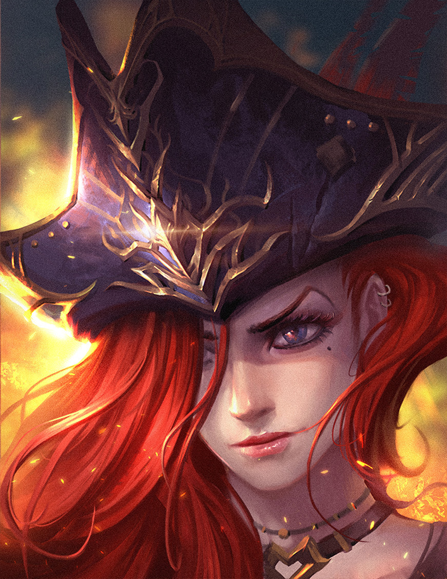 Miss Fortune - Арт, League of Legends