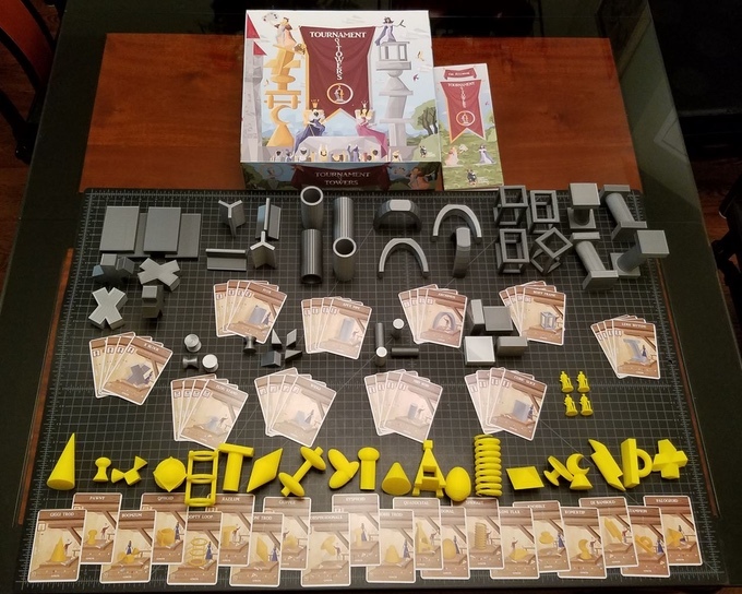 Настолки с Kickstarter (переводы). Tournament of Towers - Моё, Настольные игры, Обзор, Kickstarter, Перевод, Boardgamesnews, Видео, Длиннопост