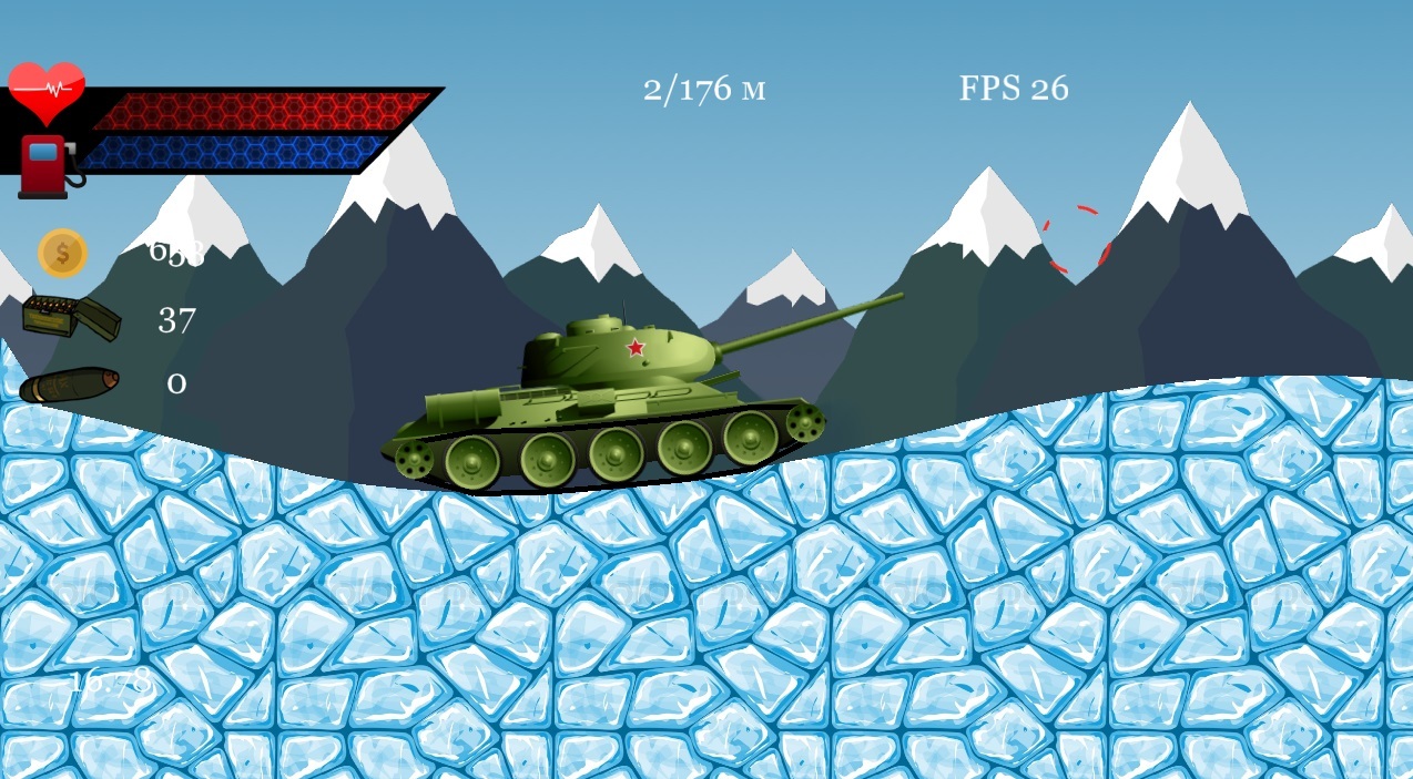 Разработка игры Tank of war v0.51 | Пикабу