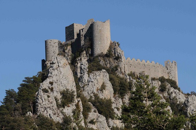 Pueloran Castle - Locks, France, Architecture, Longpost