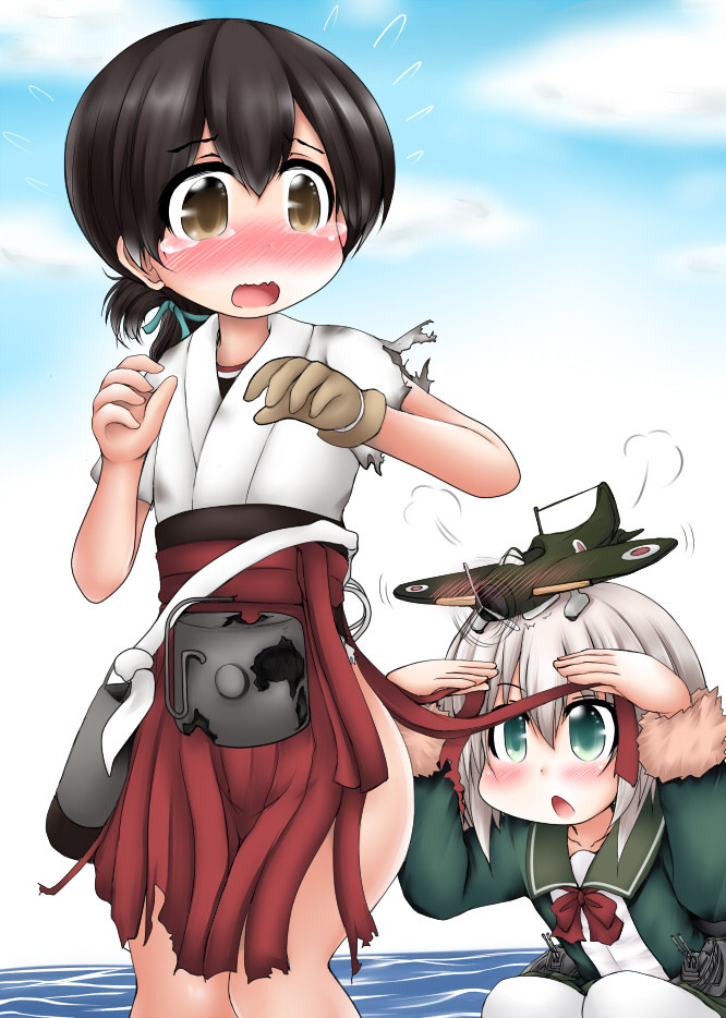 Shimushushushushu - Kantai collection, , Etorofu, , Kamoi, , Gangut, Anime, Longpost