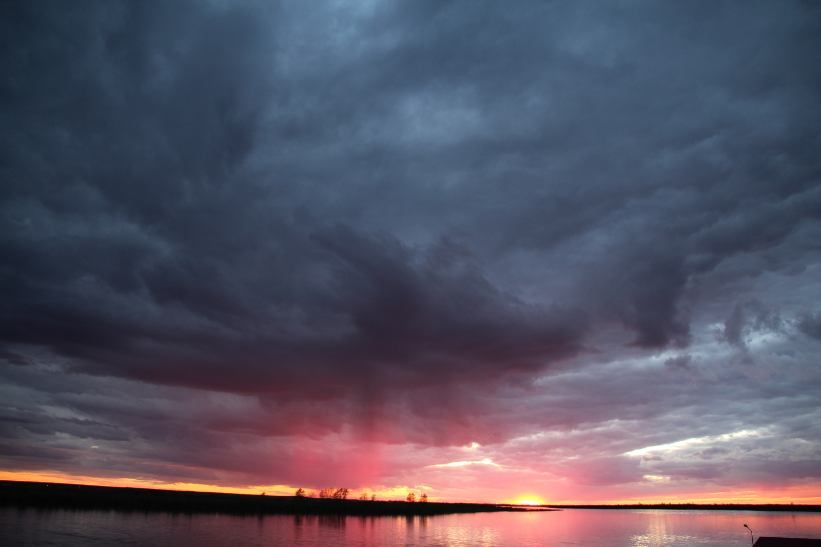 Dragon head - My, The photo, Sunset, Northern dvina