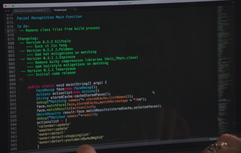 XcQ in the seventh episode of the fourth season of Silicon Valley. - Ricroll, Rick astley, Rick Roll, Silicon Valley, , Xcq