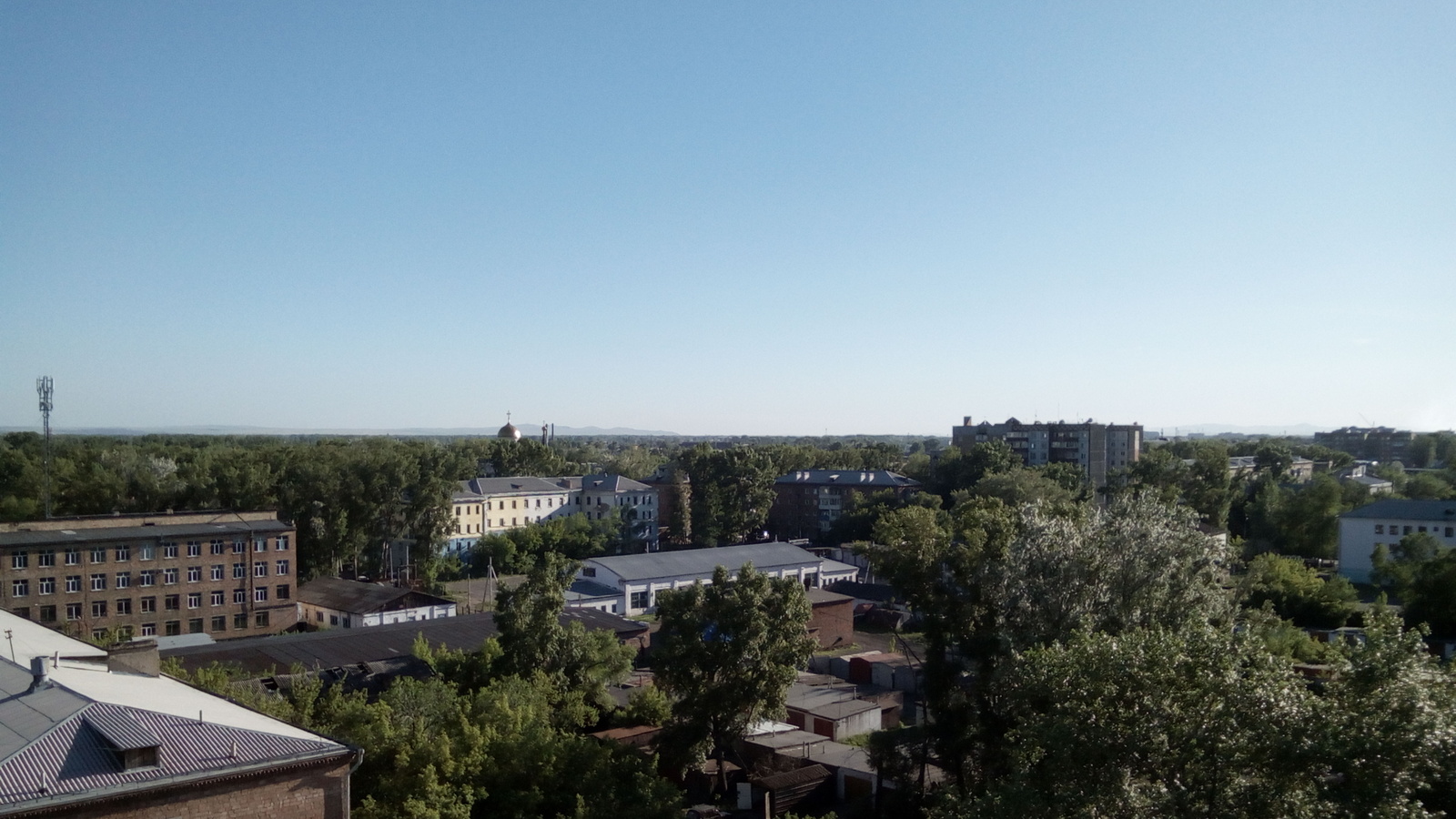 While Central Russia freezes, it's summer in Siberia - My, Summer, Sky, Siberia