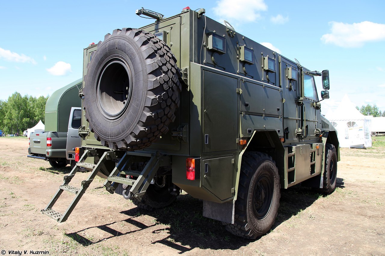 KamAZ in uniform. - Weapon, Kamaz, Armored car, 4x4, Longpost