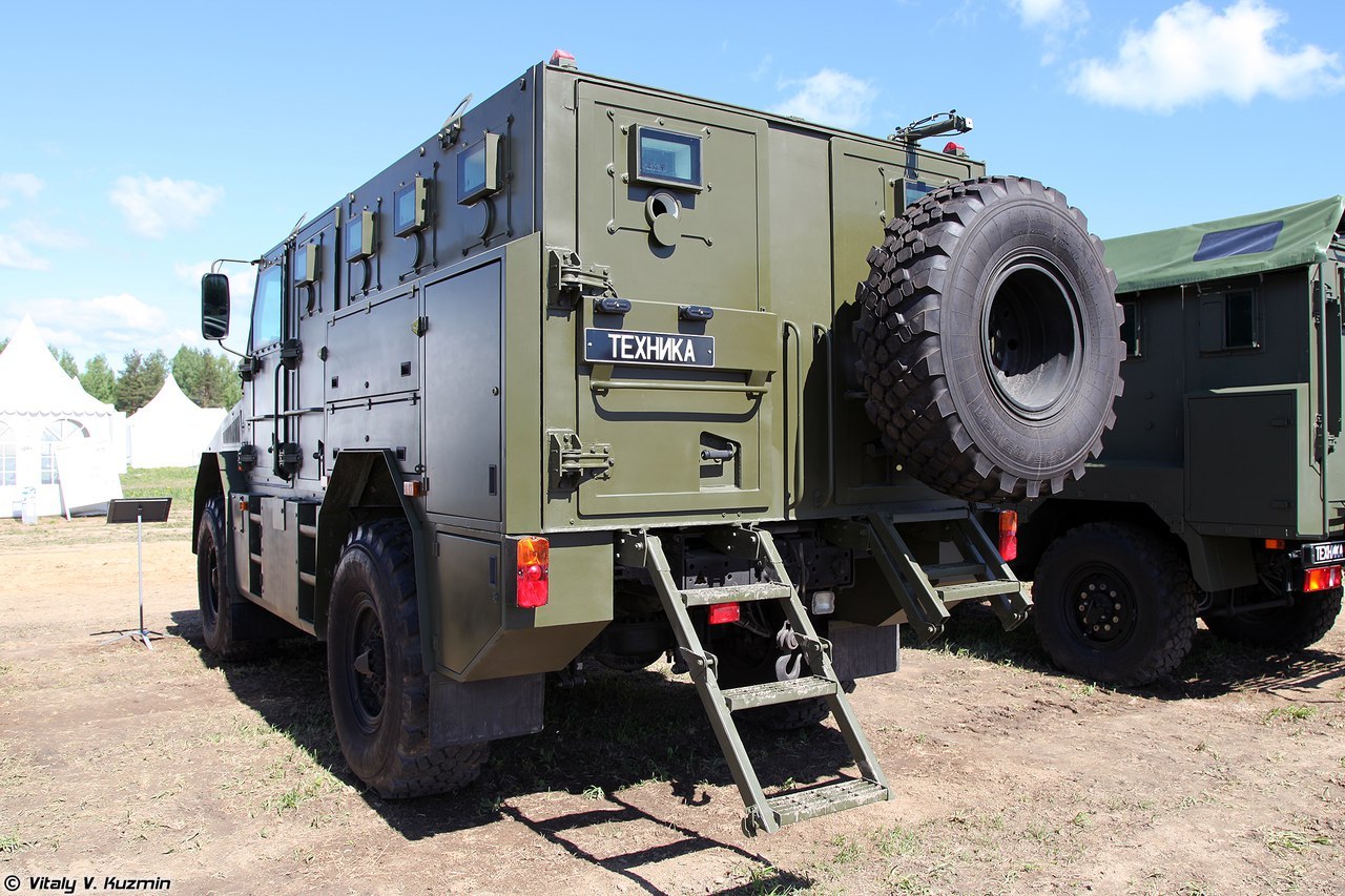 KamAZ in uniform. - Weapon, Kamaz, Armored car, 4x4, Longpost