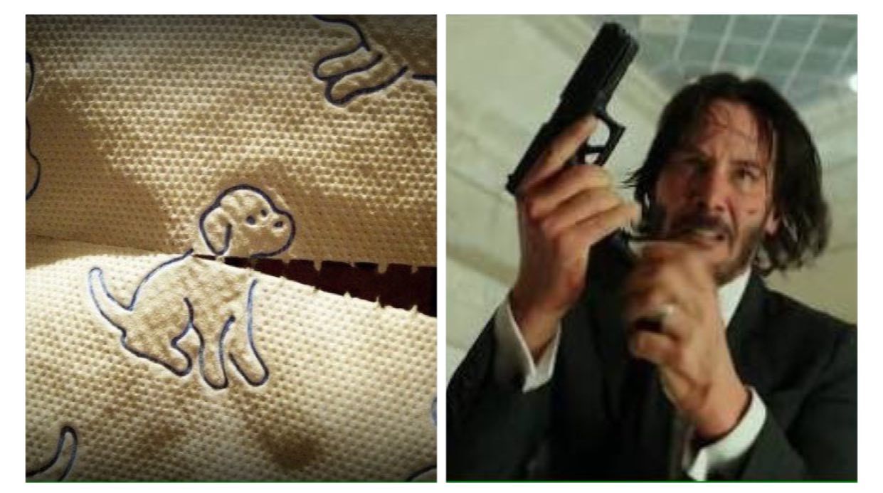 Revenge - John Wick, Keanu Reeves, Puppies