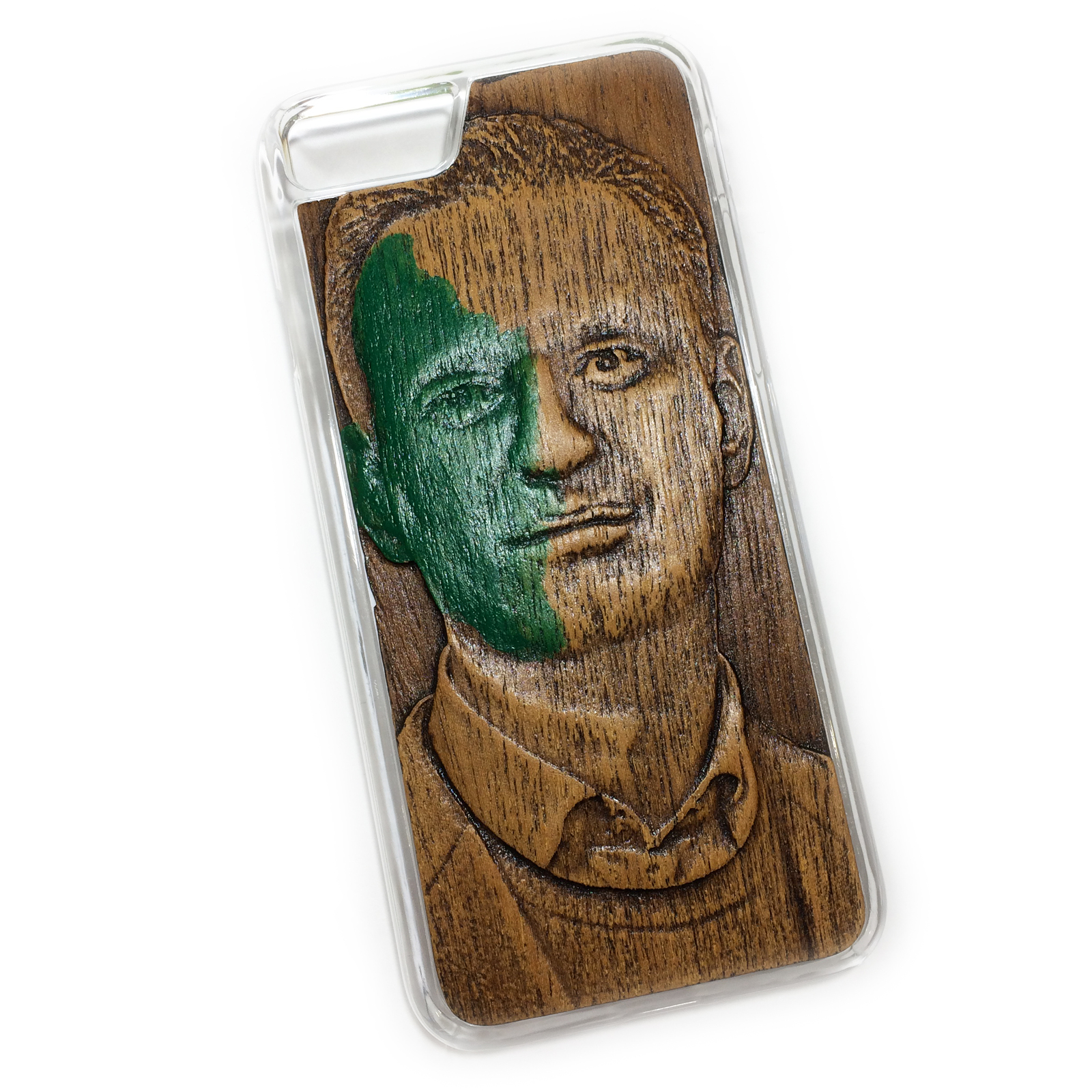 A little green - My, The Gift of Hands, , Case for phone, Alexey Navalny, Alisher Usmanov, Green, Shrek, Politics, Longpost