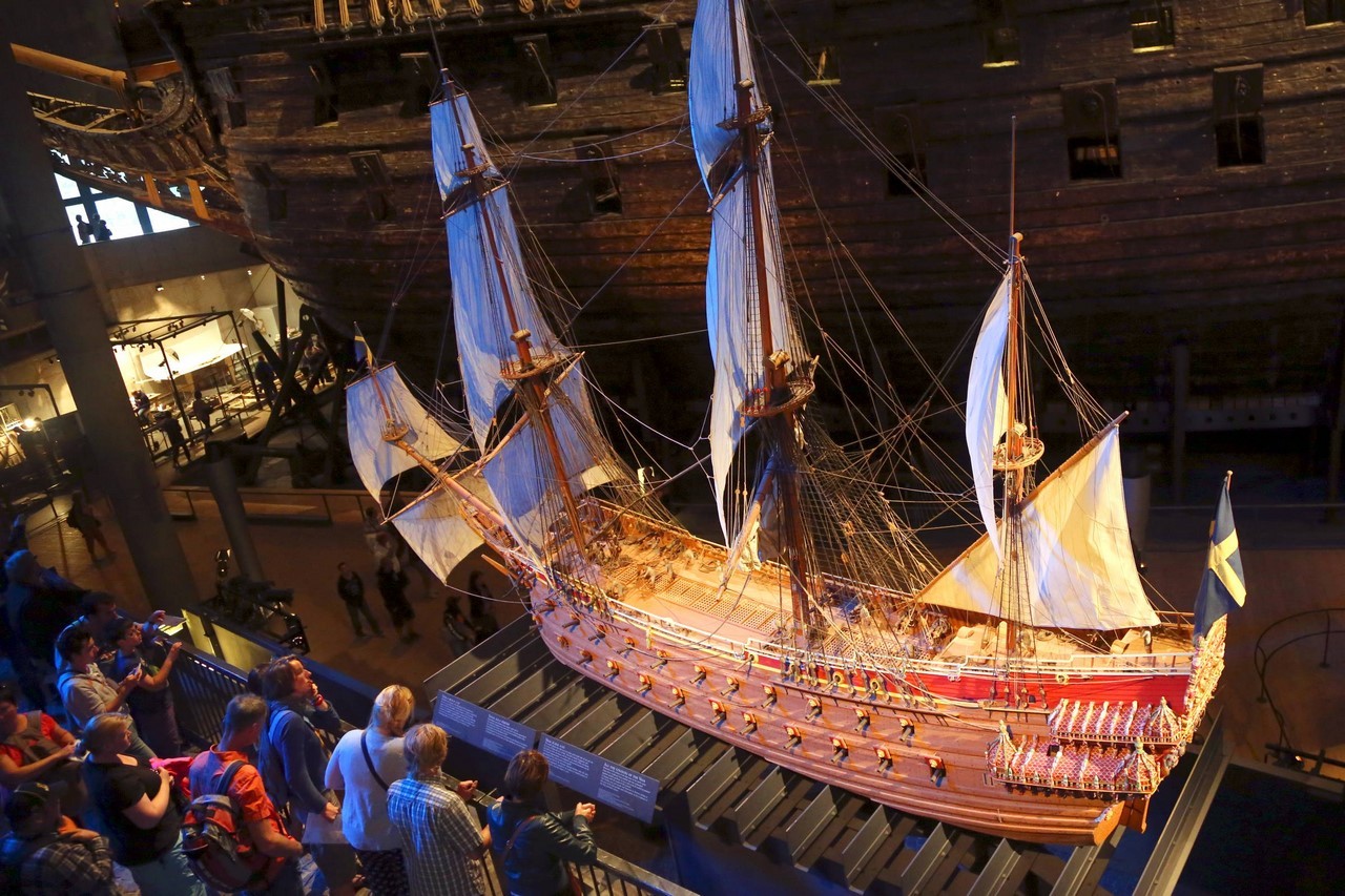 Royal Swedish ship of the 17th century. - League of Historians, , Vasa, Sweden, 17th century, Museum, Longpost