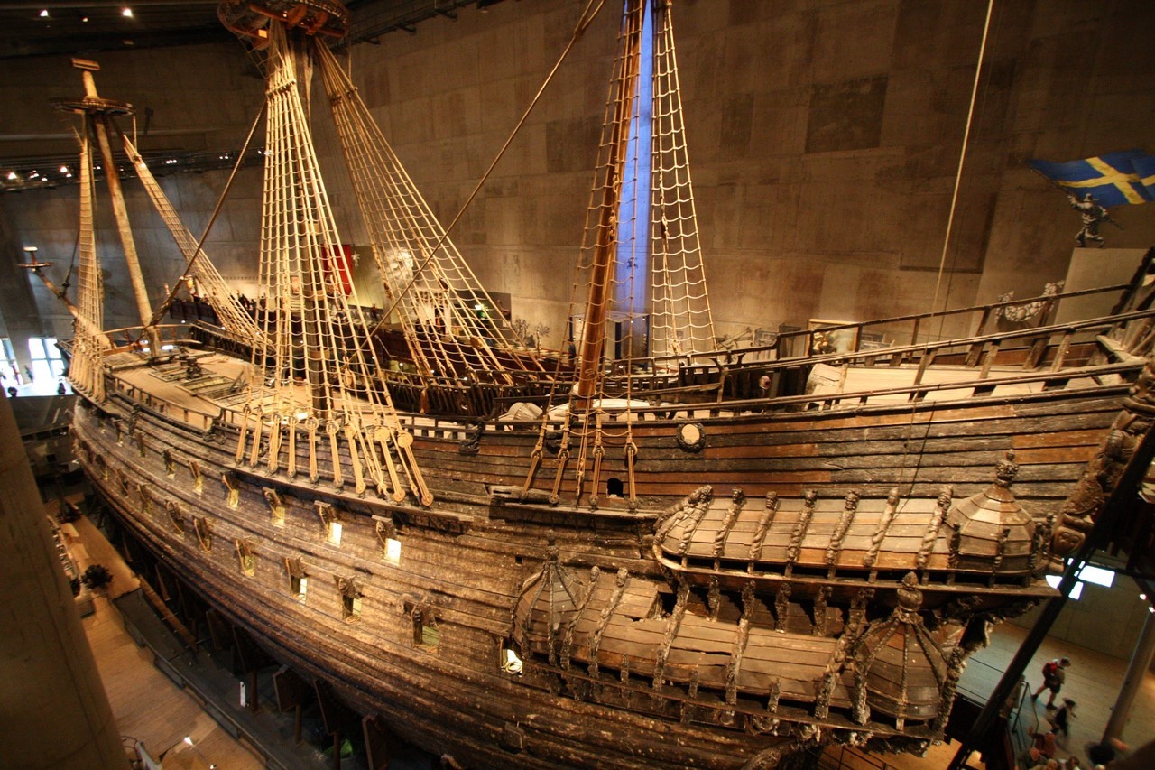 Royal Swedish ship of the 17th century. - League of Historians, , Vasa, Sweden, 17th century, Museum, Longpost