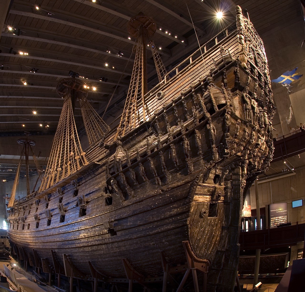 Royal Swedish ship of the 17th century. - League of Historians, , Vasa, Sweden, 17th century, Museum, Longpost