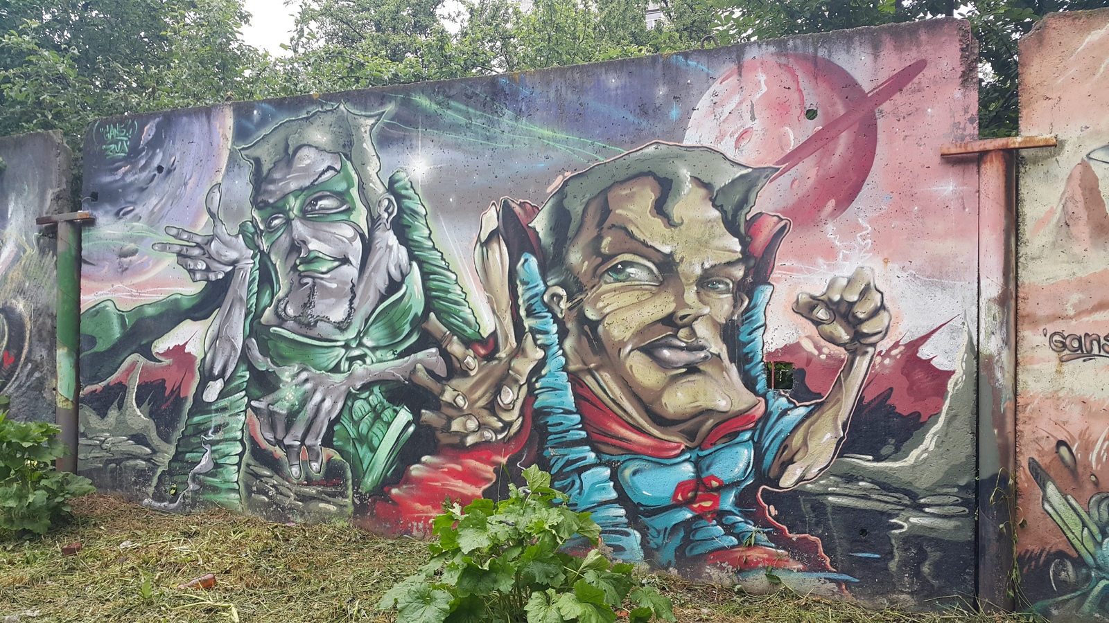 Somewhere in the open spaces of the Kursk gates-2 - Kursk, Street art, Graffiti, beauty, Take 2, Longpost