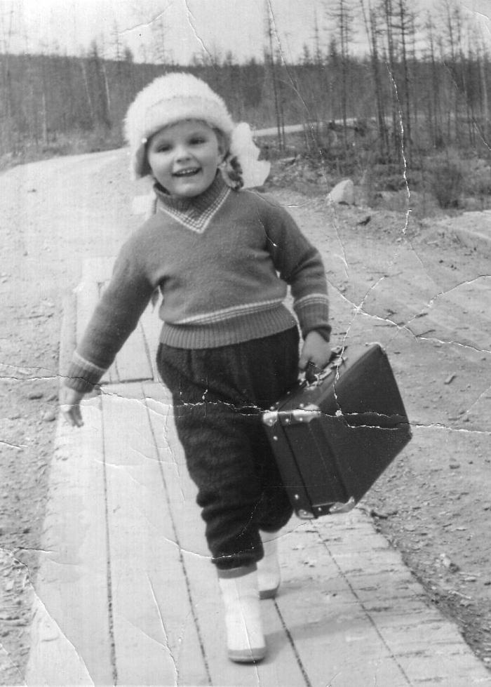 Daughter of geologists, Yakutia, 1966. - The photo, Historyporn, Geologists, Story