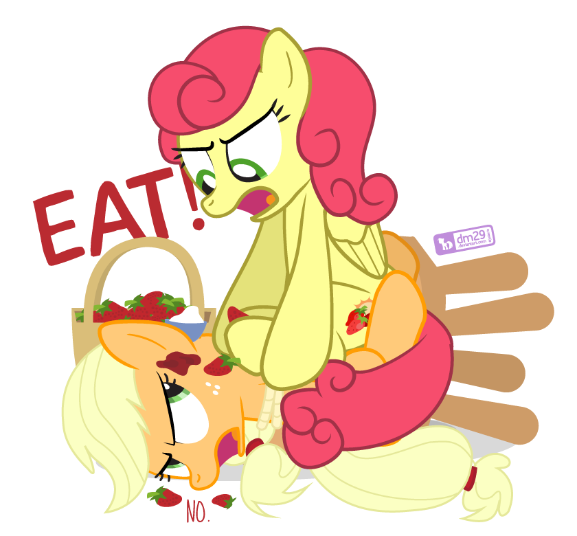 Eat it! - My little pony, Applejack, Strawberry Sunrise, MLP Season 7, Dm29