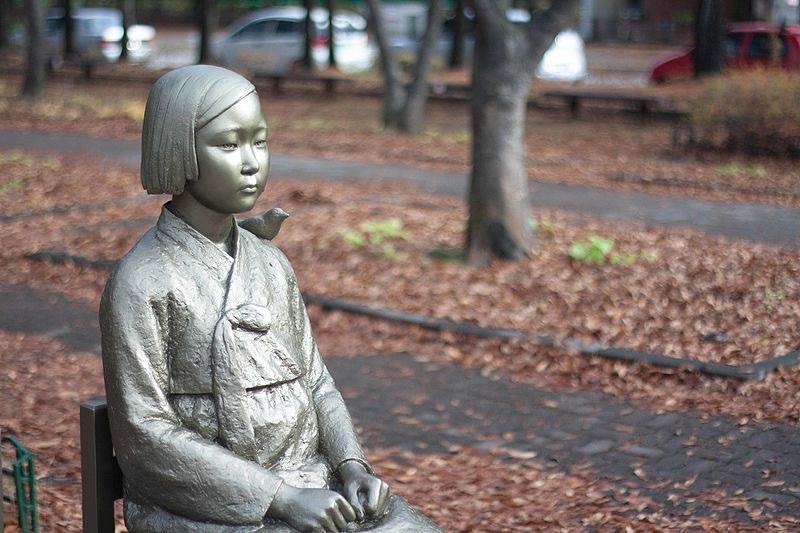 Monument to comfort women - Monument, Female, Japan, South Korea, Prostitution, Women