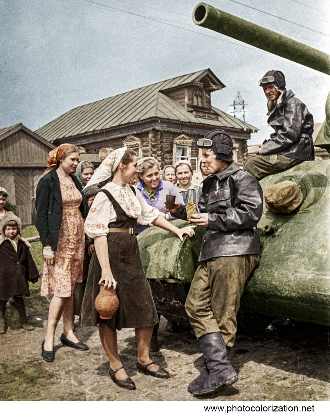 My coloration - Colorization, Tankers, The Great Patriotic War