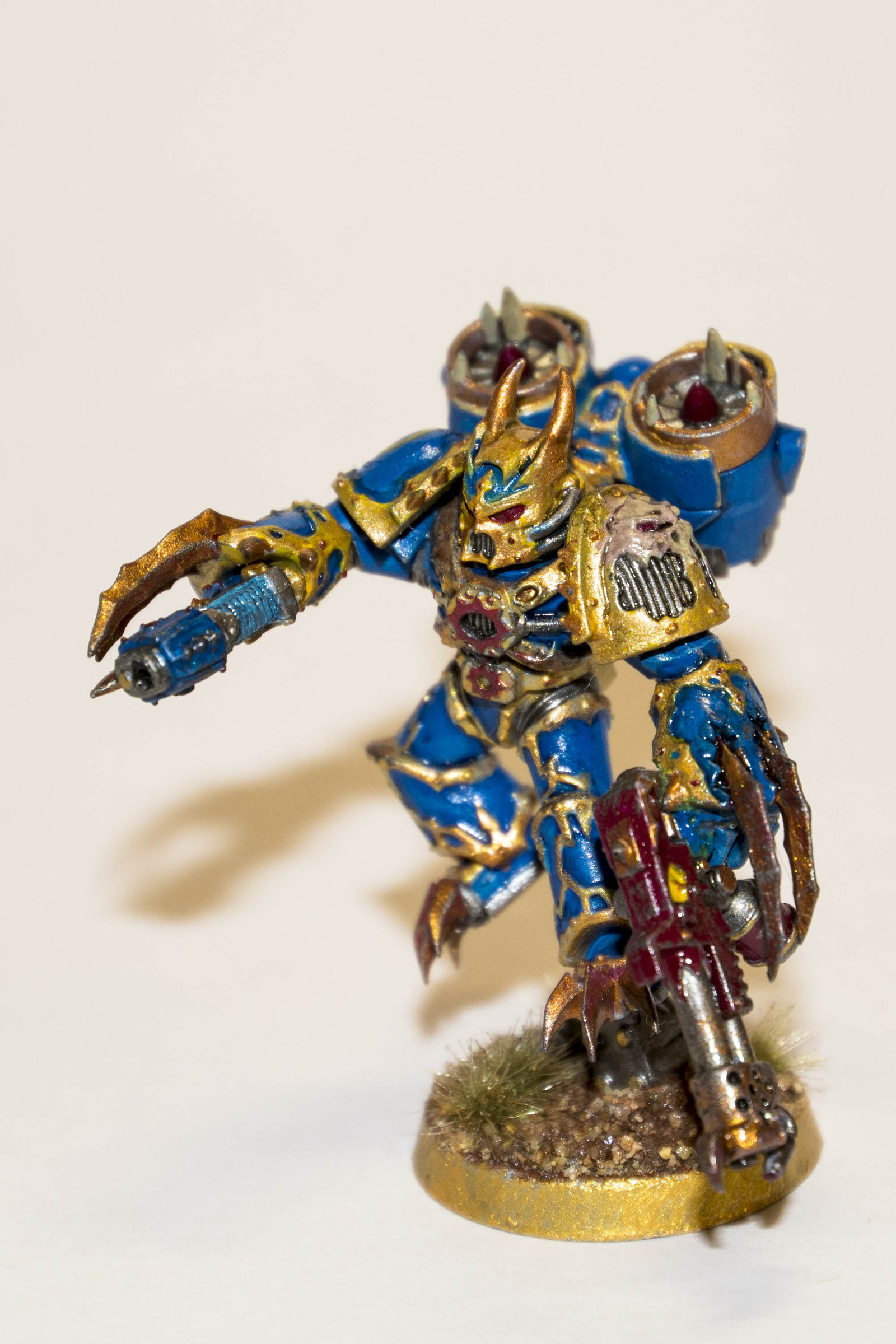 Thousand Sons Warp Talon squad - Моё, Warhammer 40k, Wh miniatures, Хаос, Thousand Sons, Миниатюра, Роспись, Хобби, Длиннопост