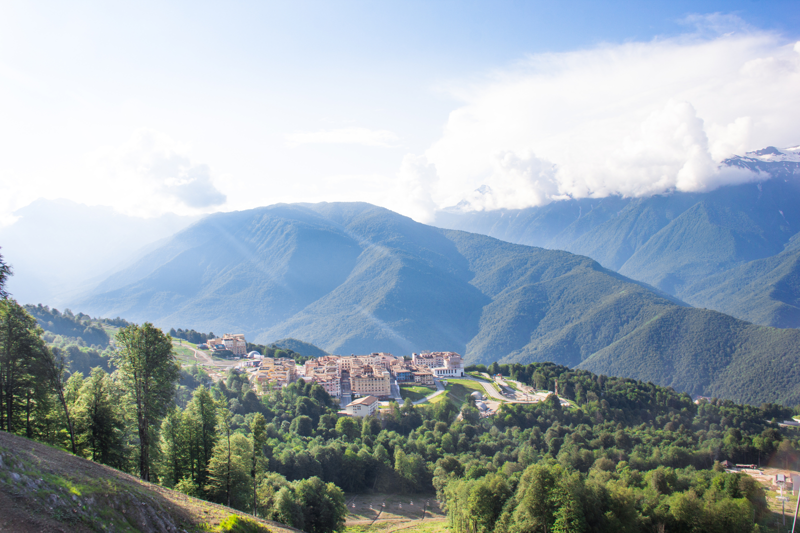 From hiking in the mountains - My, Krasnaya Polyana, Sochi