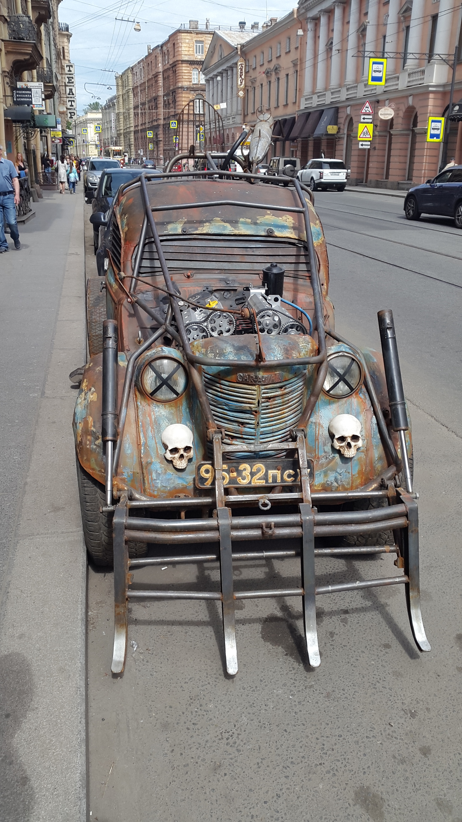 Car from the movie Mad Max - My, Crazy Max, Auto, Longpost