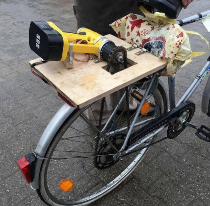 Electric bike economy option - Electric bike, Screwdriver, With your own hands