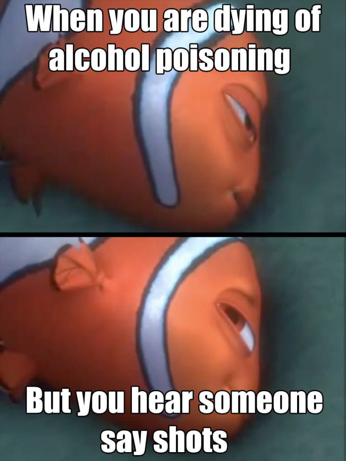 And mute like a fish - Humor, 9GAG, Translation, Alcohol