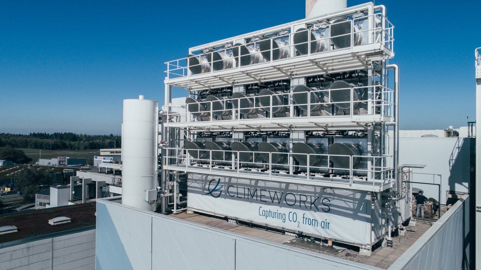 Swiss plant to extract carbon dioxide from the air - Switzerland, Factory, Gas, Air, Technologies, Video, Longpost