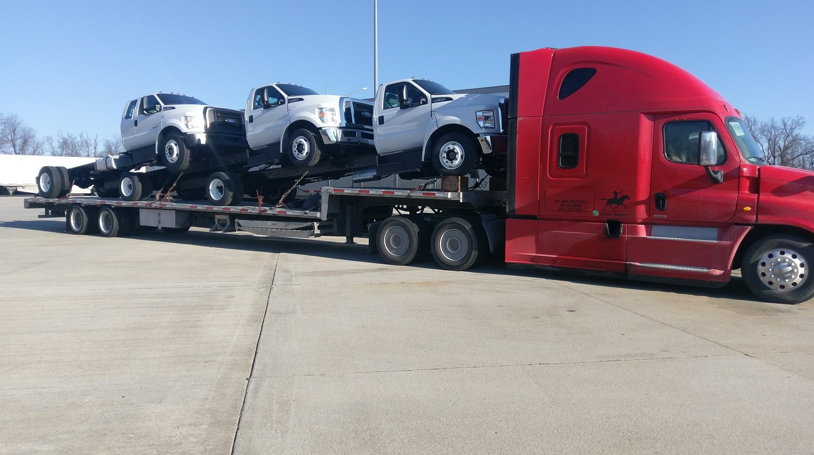 Just a small selection of pictures about my work as an American trucker. - My, Work, Wagon, Longpost