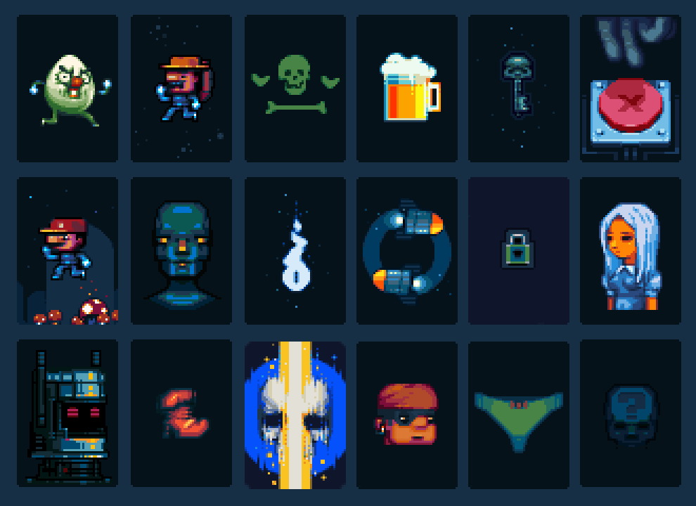 Achievements for the game Pocket Kingdom. - My, Pixel, Pixel Art, Инди, Indie, Retro, Gamedev, , IOS games, Steam