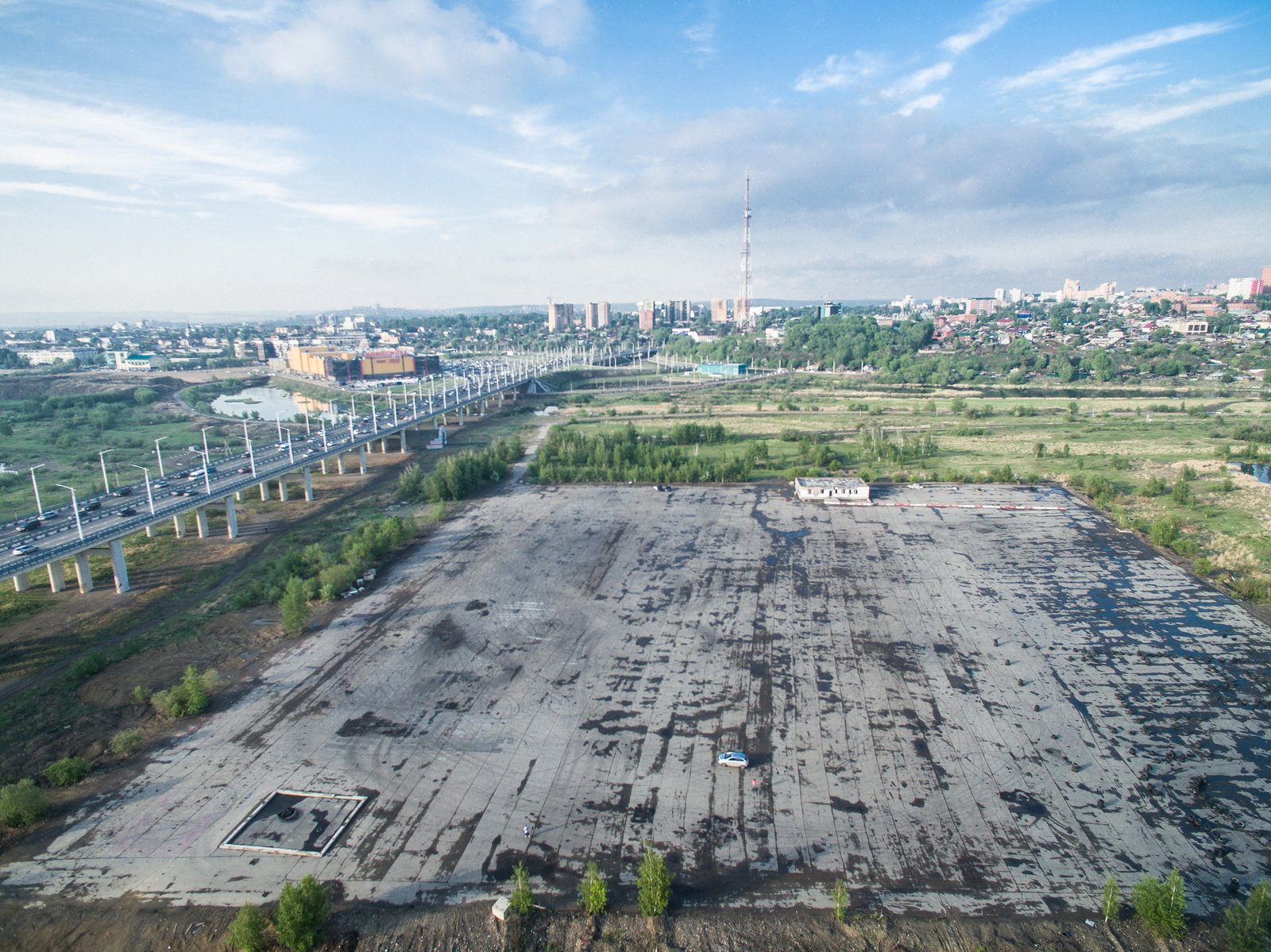 Irkutsk from the air - My, Quadcopter, Flight, Irkutsk, DJI Phantom, Longpost