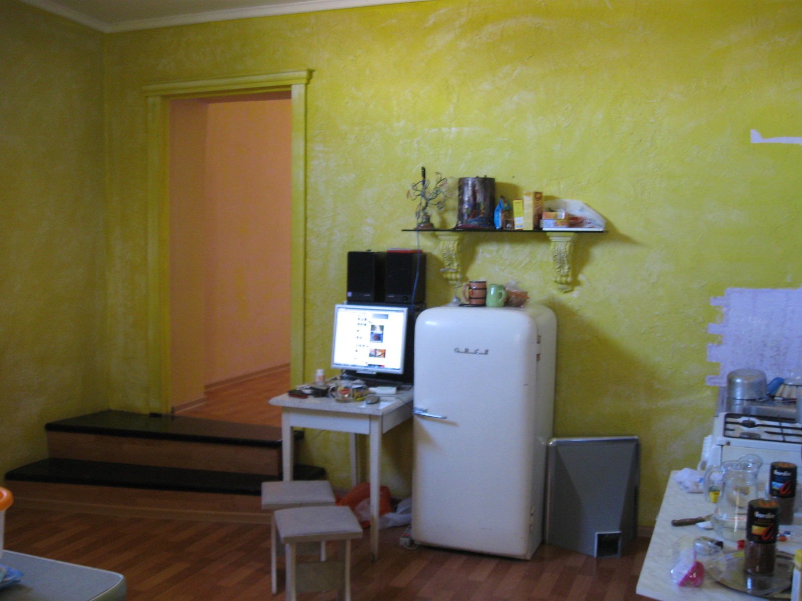 Our painted house - alterations in a rented apartment. 2015-2016 - My, My, Creation, Painting, Repair, Art, Handmade, Longpost