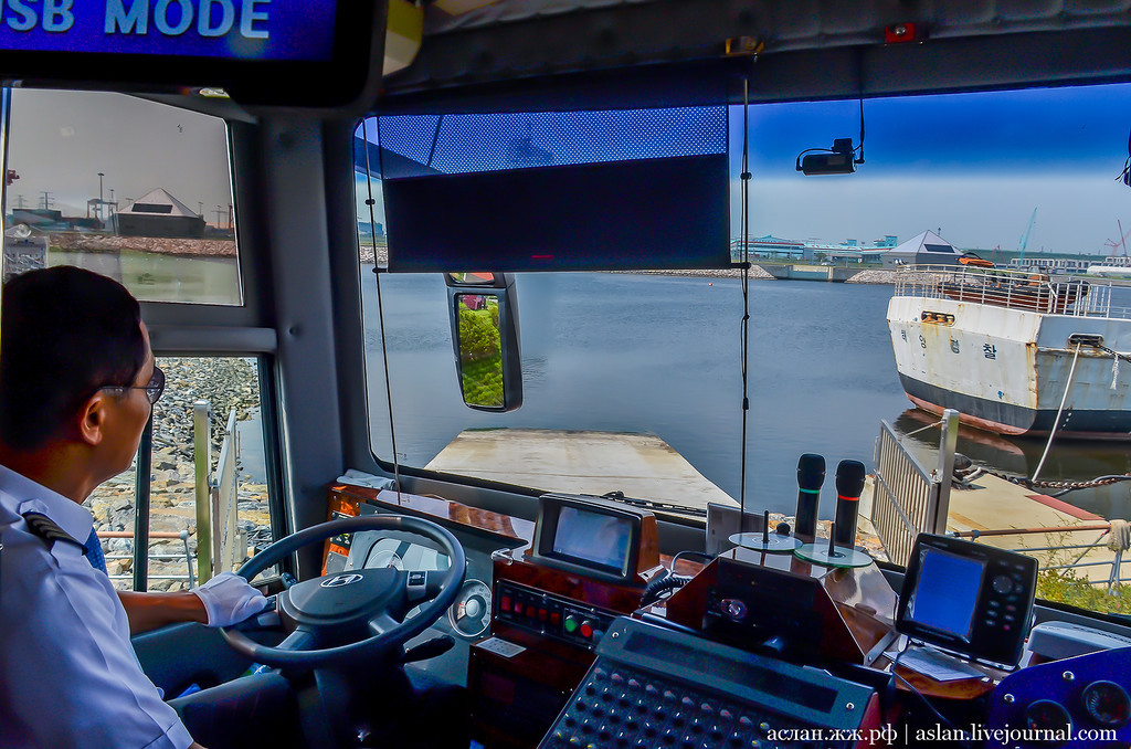 How I fell into the river on the bus. - My, South Korea, Travels, Asia, Longpost