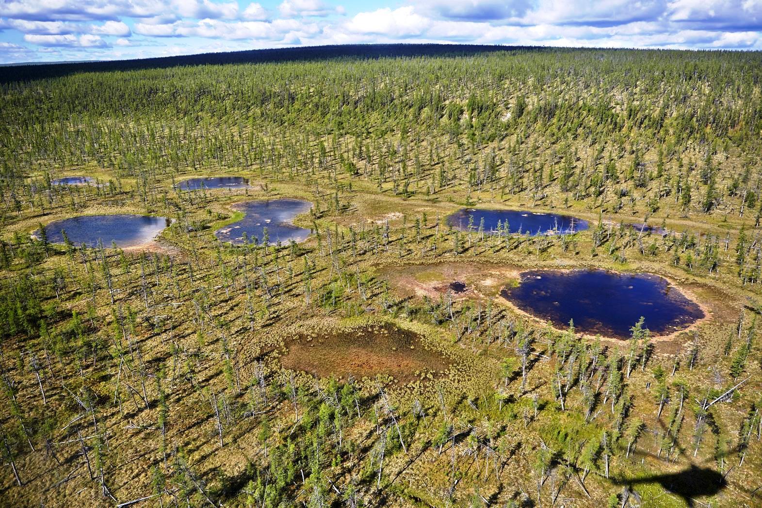 Road to Olenyok - Yakutia, The nature of Russia, Helicopter, , The photo, Longpost