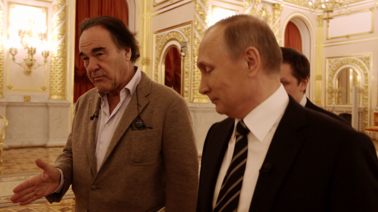 Four professionals in the photo - Oliver Stone, Interview, Vladimir Putin, Politics