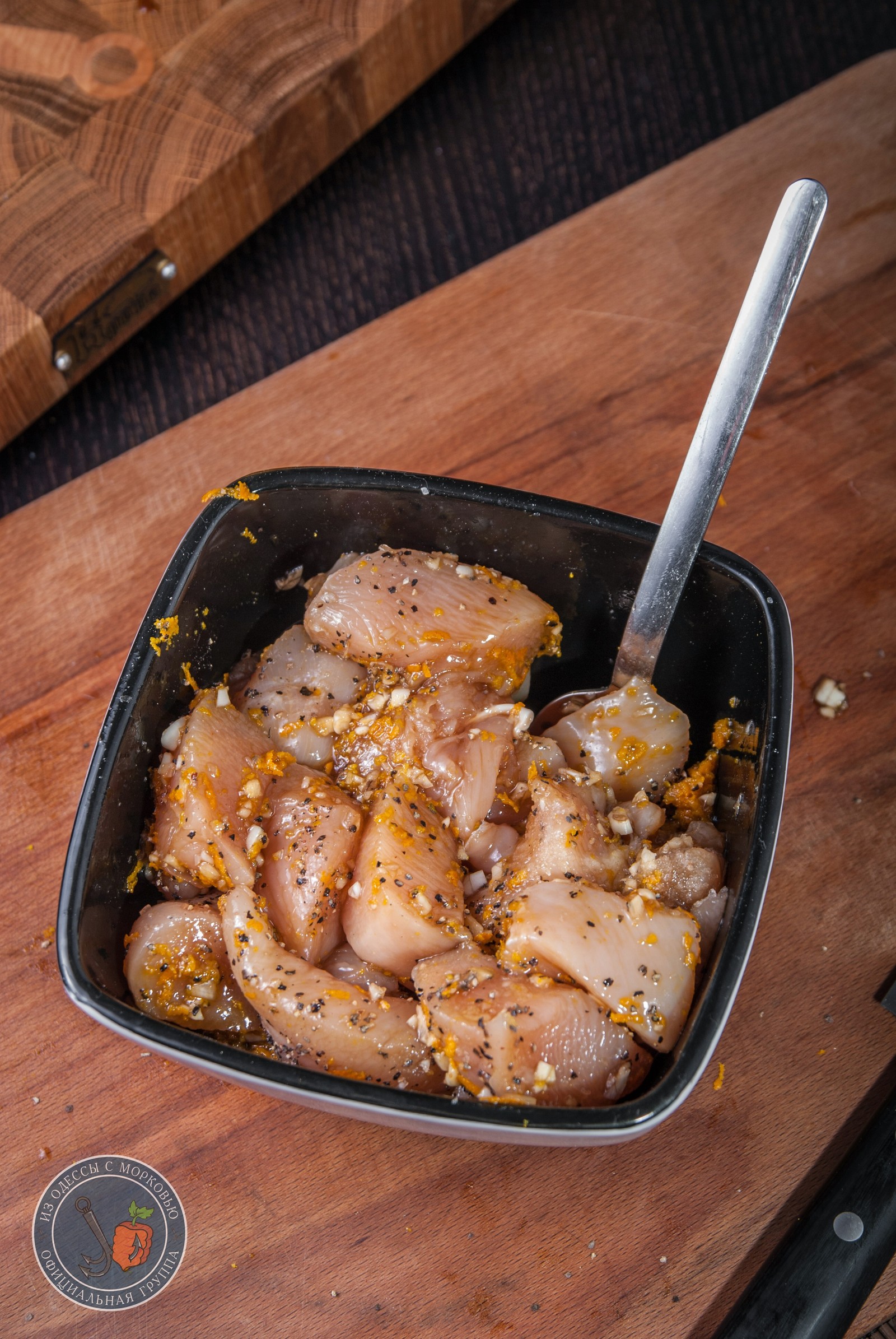 Nuggets in orange sauce. - My, From Odessa with carrots, Cooking, Food, Recipe, Longpost, Friday tag is mine