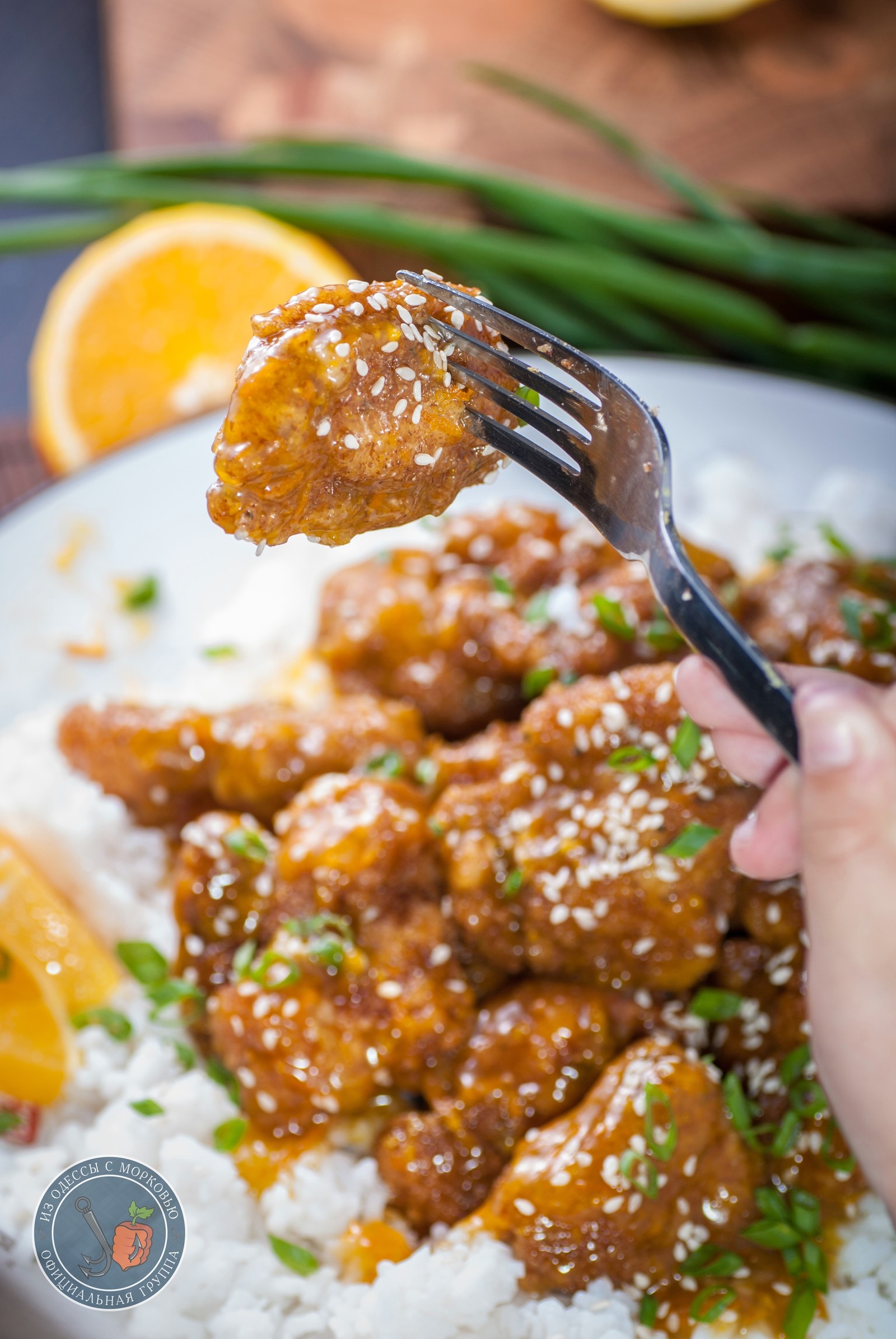 Nuggets in orange sauce. - My, From Odessa with carrots, Cooking, Food, Recipe, Longpost, Friday tag is mine