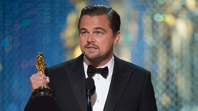 DiCaprio returned the statuette Oscar - Actors and actresses, Oscar