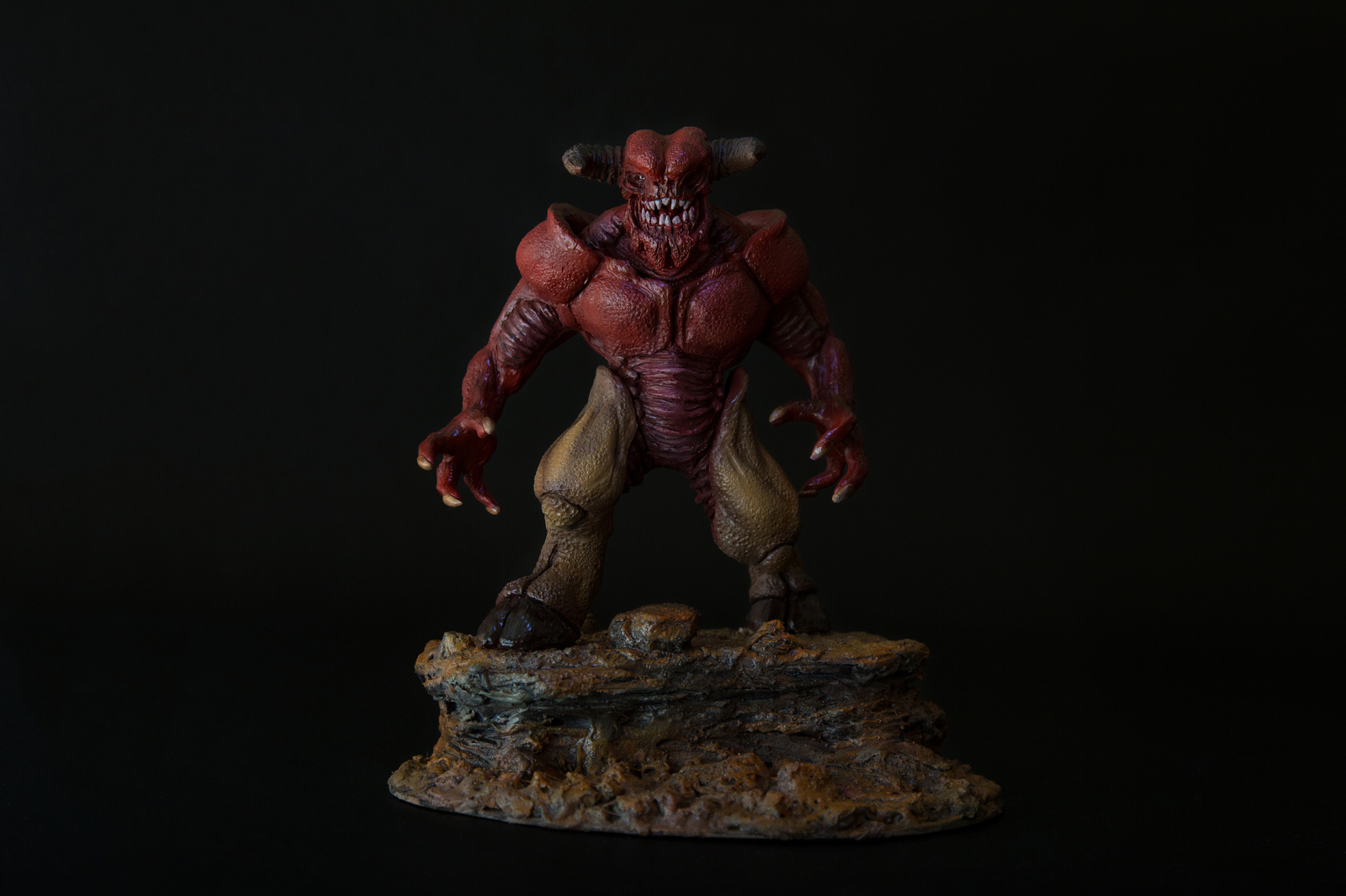 Baron of Hell from the game Doom IV - My, Doom, , Game art, Games Workshop, , , Monster, Process, Longpost