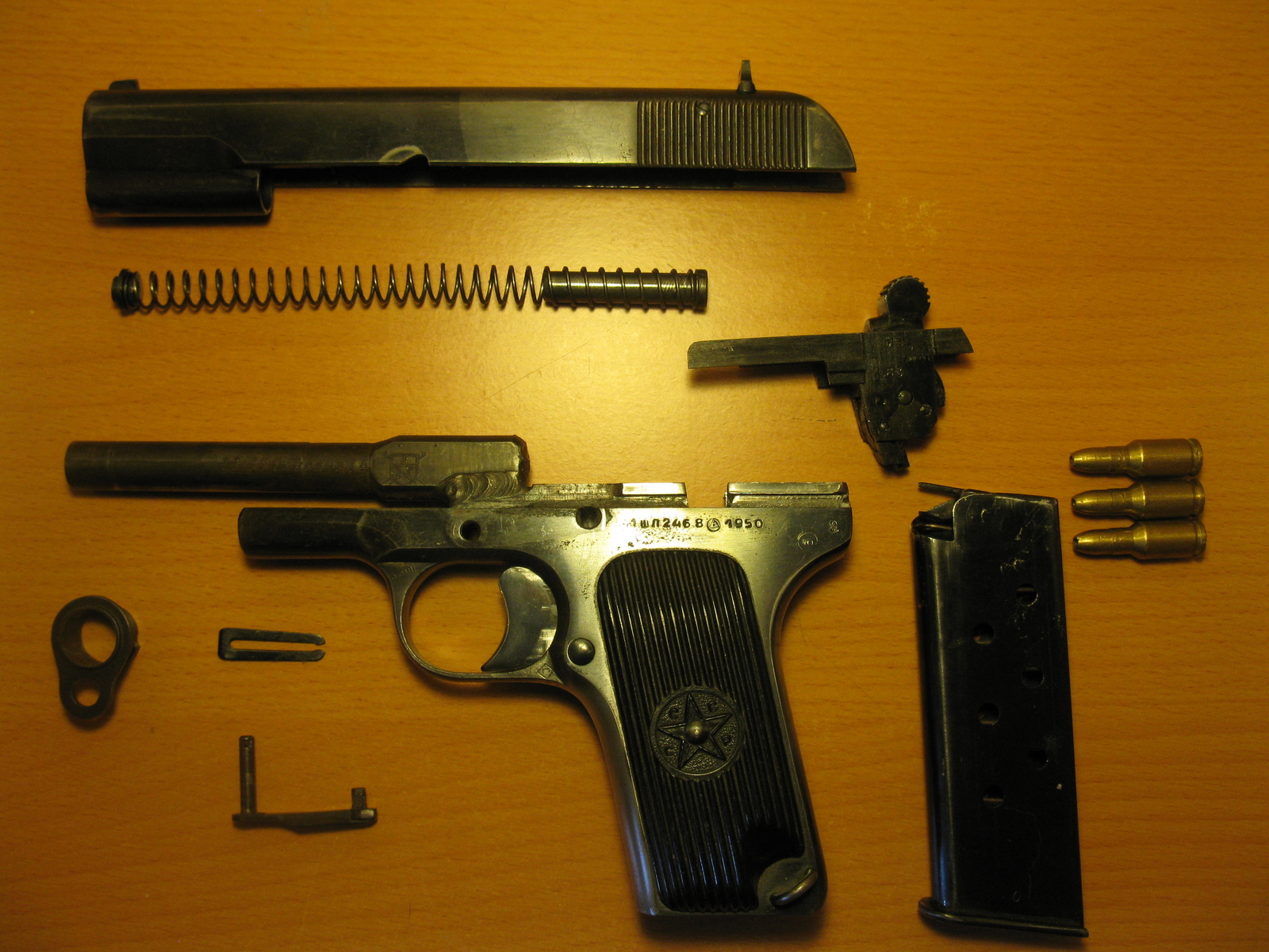 TT and Luger P08 - My, Pistols, Weapon, TT pistol, MMG, Dummy, Short-barreled, Luger, Army, Longpost