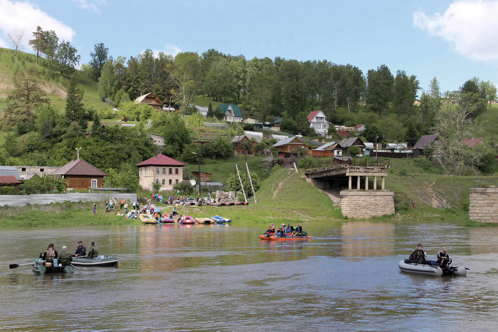 As we celebrated the Day of Russia. - My, Russia Day, Tourism, Alloy, River, River Ai, Ural, Holidays, The photo, Longpost