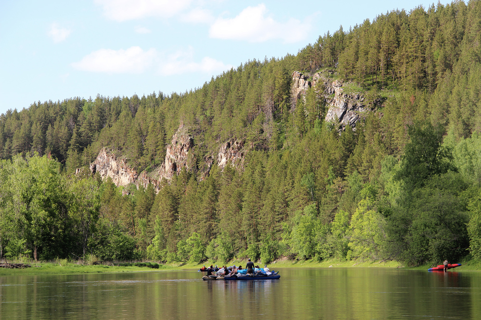 As we celebrated the Day of Russia. - My, Russia Day, Tourism, Alloy, River, River Ai, Ural, Holidays, The photo, Longpost