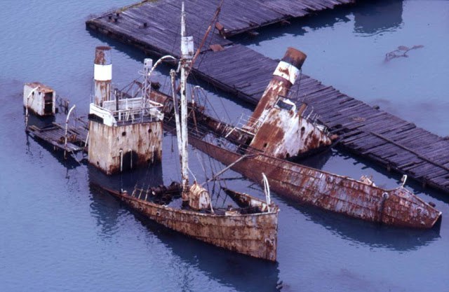 Abandoned whaling station (Great Britain, Grytviken). - , Abandoned, A world without people, Longpost