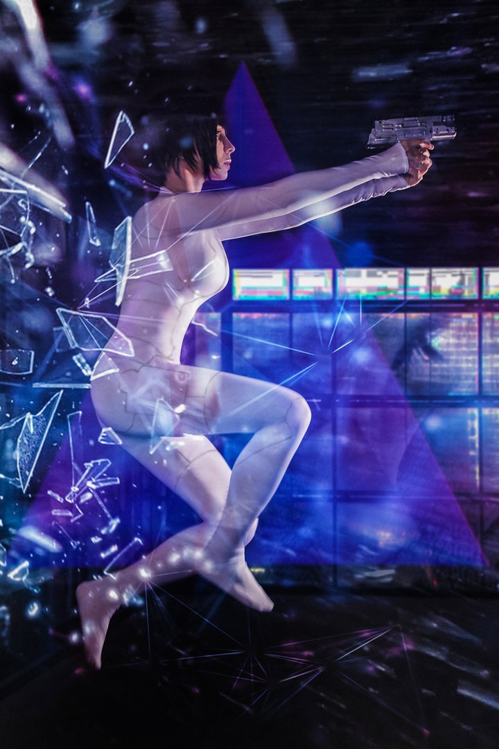 Cosplay on Motoko Kusanagi (Ghost in the Shell) - My, Ghost in armor, Kusanagi motoko, Cosplay, Russian cosplay, Scarlett Johansson, , Longpost