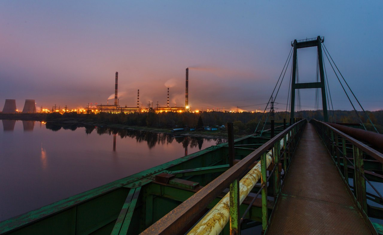 Kirishi Oil Refinery (Kinef) - My, Hike, Kirishi, Abandoned factory, Urbanphoto, , Longpost, , 