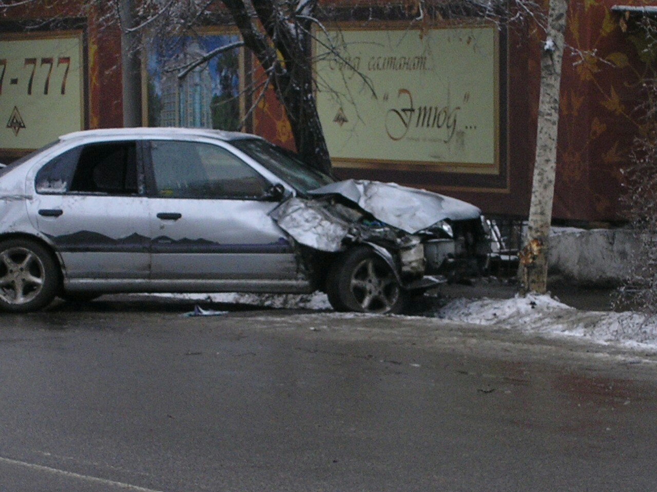 Oil painting. - My, Crash, Car, Painting