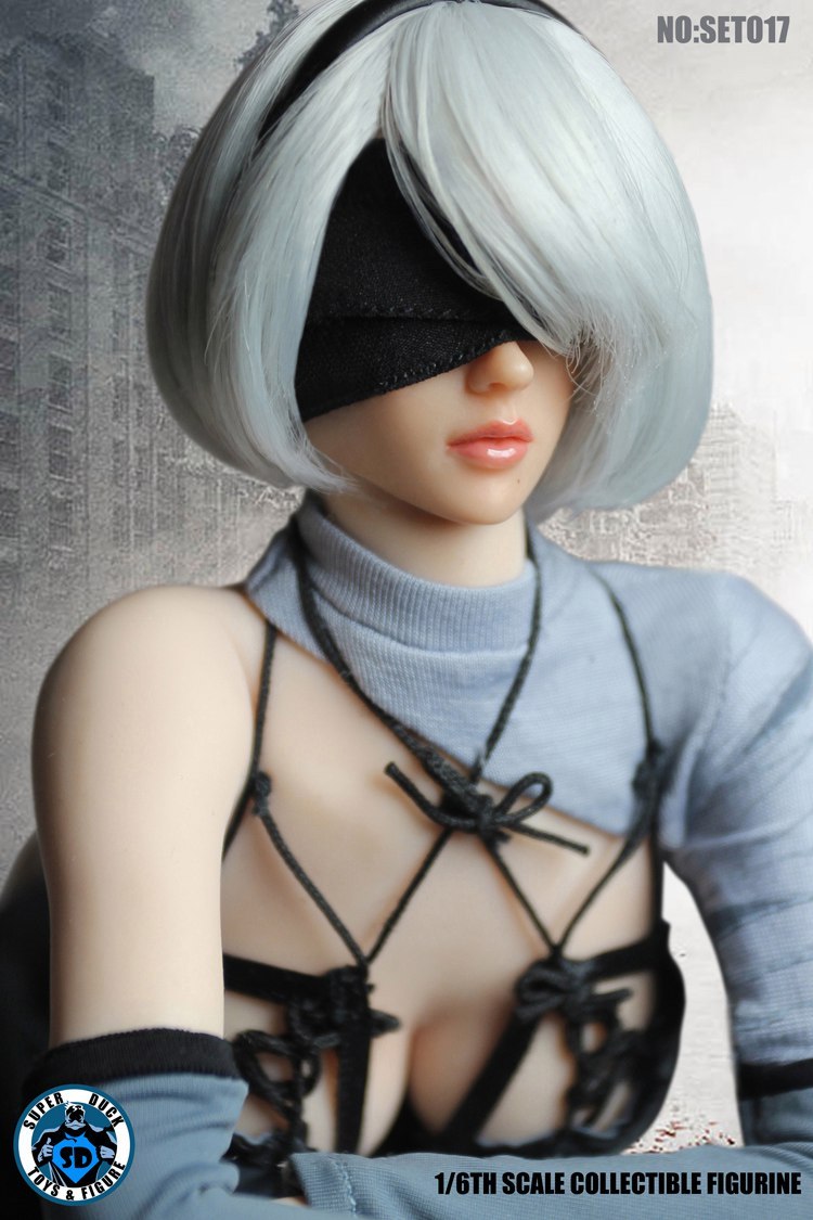 Android 2B figurine from Nier: Automata - NSFW, My, , NIER Automata, Yorha unit No 2 type B, Android, Games, Computer games, Collection, Gsoldiers, Longpost